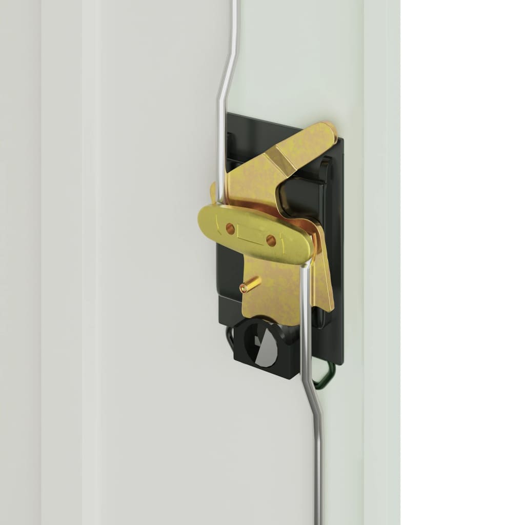 Uredski ormar s 2 vrata sivi 90 cm čelični