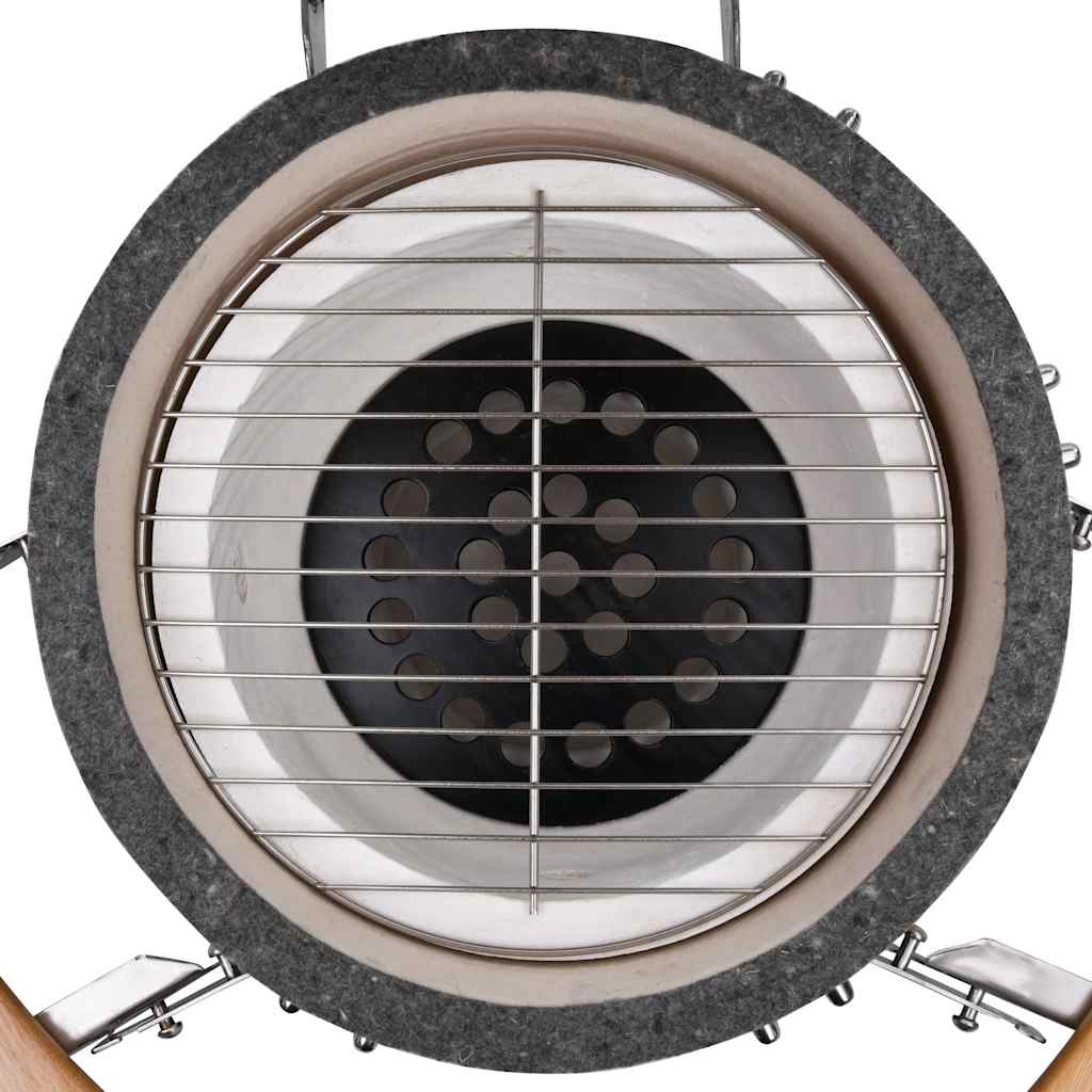 Kamado keramička naprava za grill i dimljenje 33 cm
