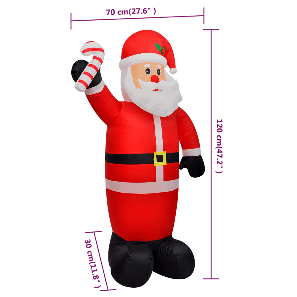 Djed Mraz na napuhavanje 120 cm