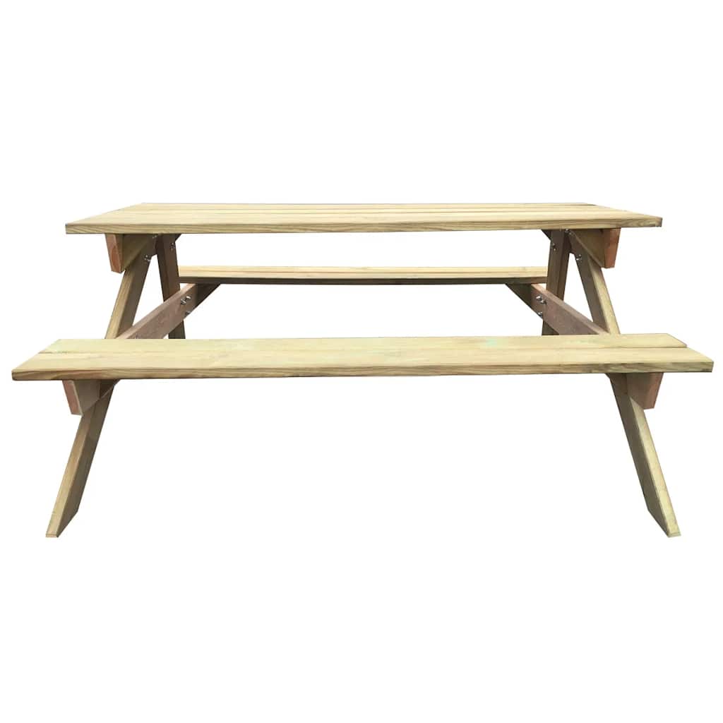Stol za piknik 150 x 135 x 71,5 cm drveni
