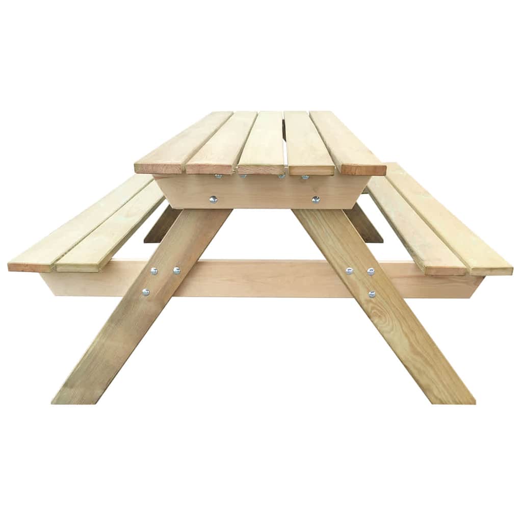 Stol za piknik 150 x 135 x 71,5 cm drveni