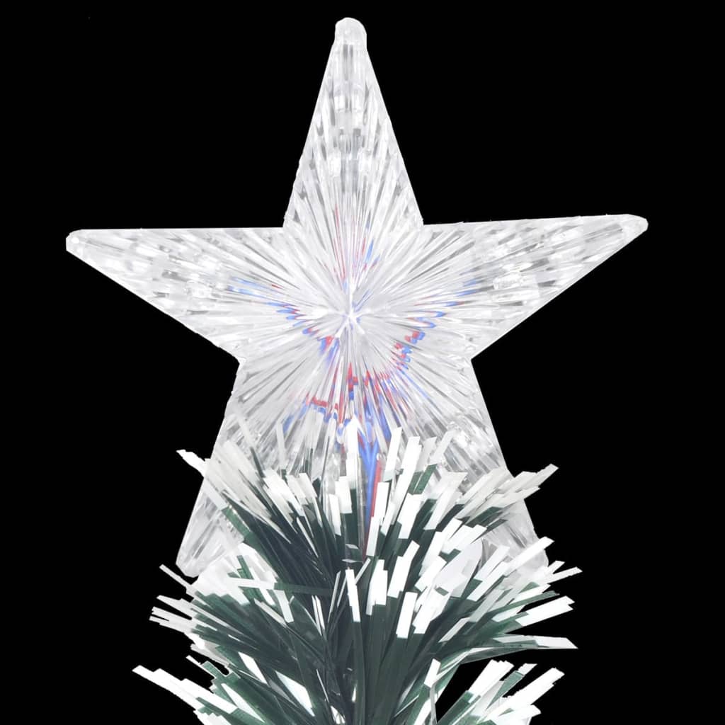 Osvijetljeno božićno drvce sa stalkom i LED 180 cm optička vlakna