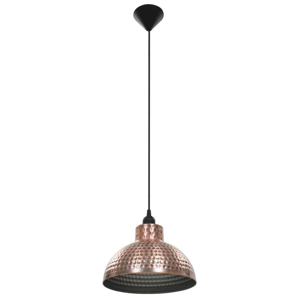 Stropne svjetiljke 2 kom Polukugle Boja Bakra