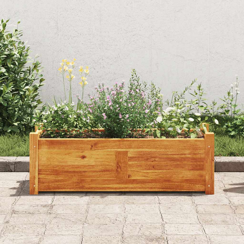 Vrtna sadilica od Bagremovog drveta 76x27,6x25 cm