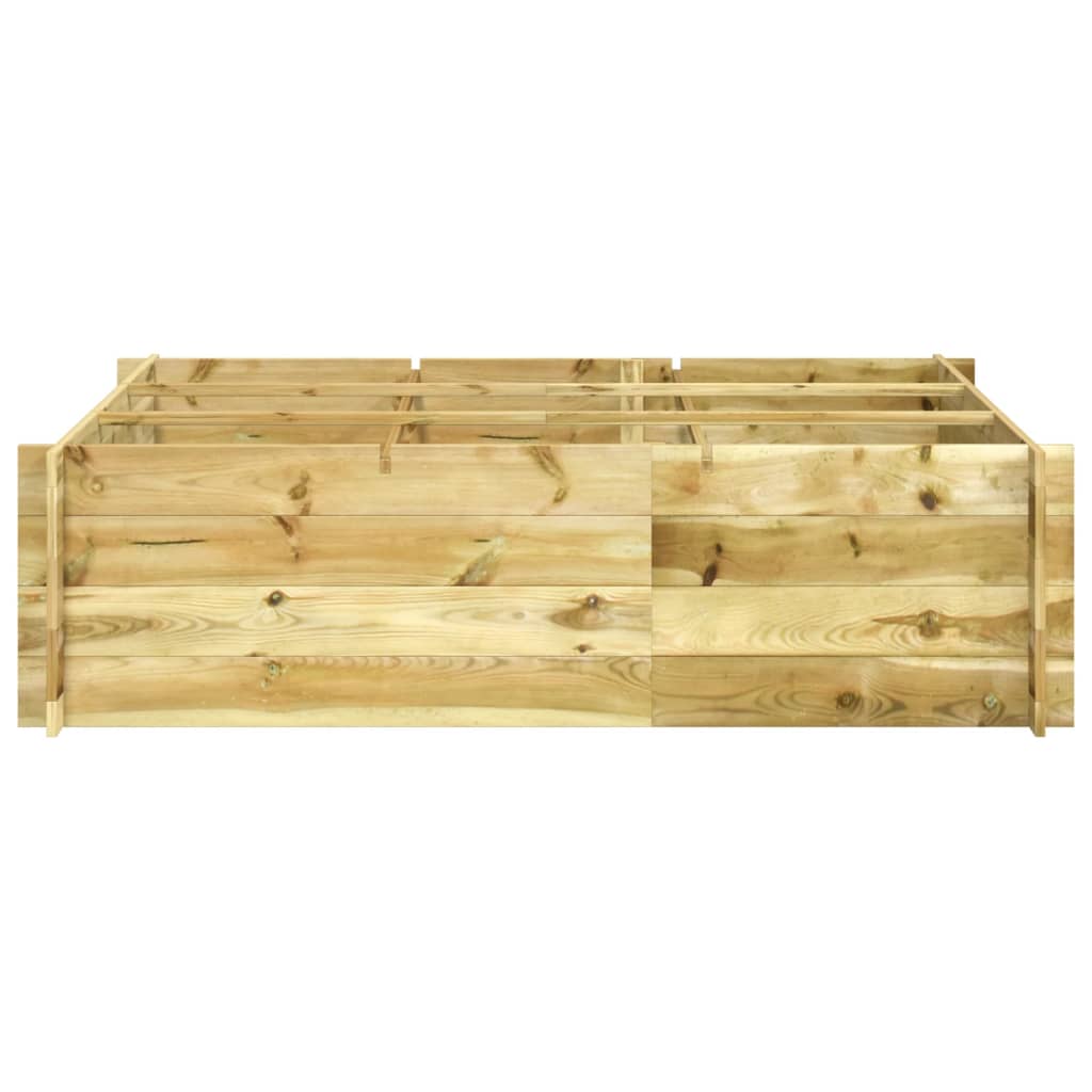 Povišena gredica 150 x 100 x 40 cm od impregniranog drva
