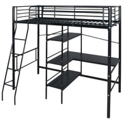 Krevet s madracem Crna 200 x 90 cm Metal