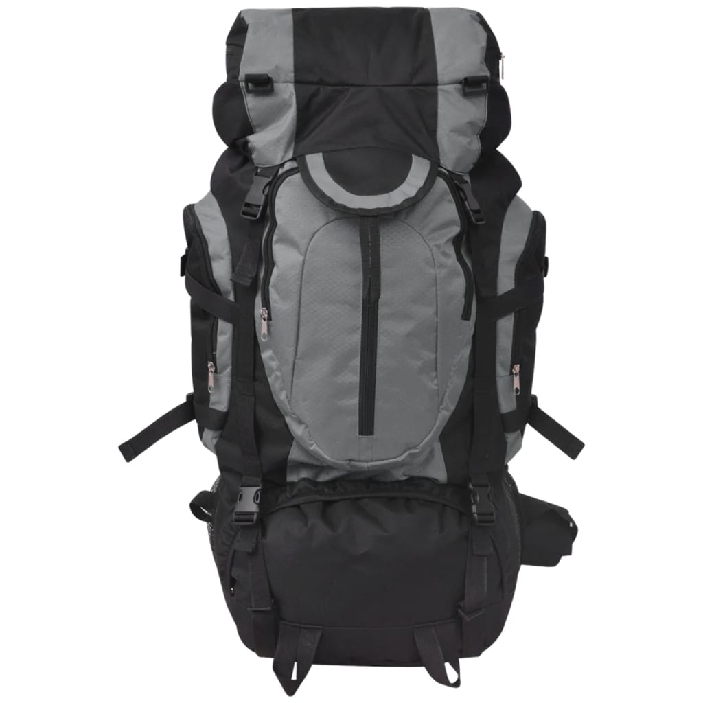 Ruksak za planinarenje XXL 75 L crno-sivi