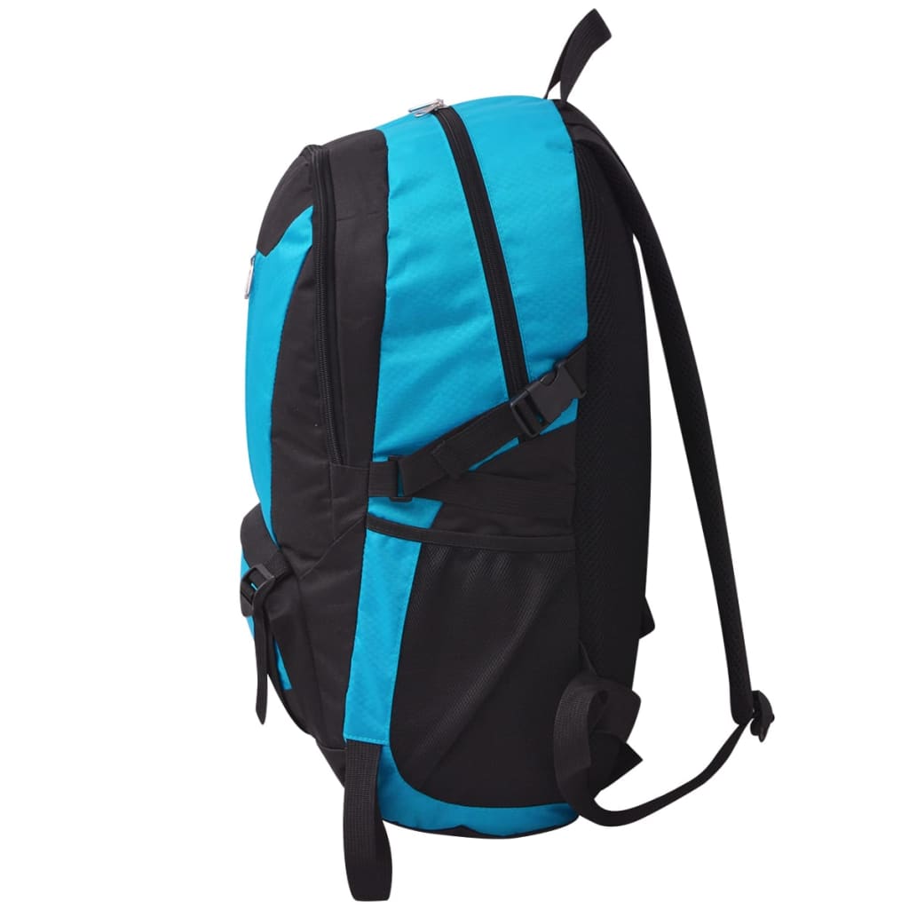 Ruksak za planinarenje 40 L crno-plavi