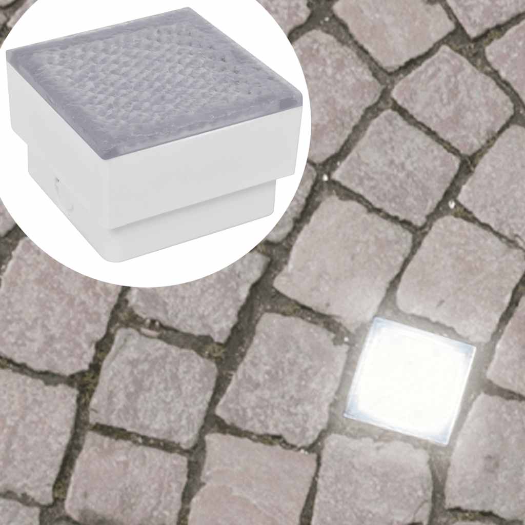 LED podna svjetla 6 kom 100 x 100 x 68 mm