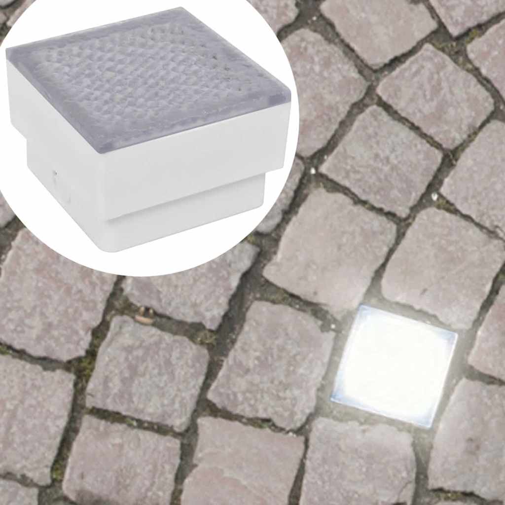 LED podna svjetla 12 kom 100 x 100 x 68 mm