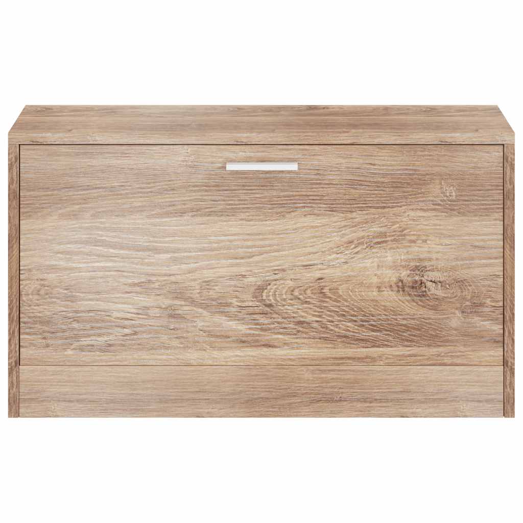 Klupa za odlaganje cipela boja hrasta 80 x 24 x 45 cm