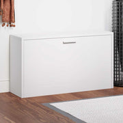 Klupa za odlaganje cipela bijela 80 x 24 x 45 cm