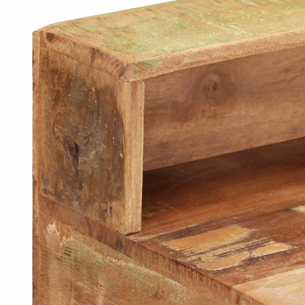 Radni stol od masivnog obnovljenog drva