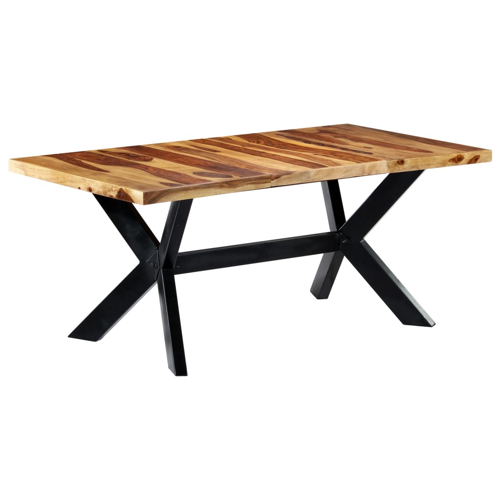 Blagovaonski stol od masivnog drva akacije 180 x 90 x 75 cm