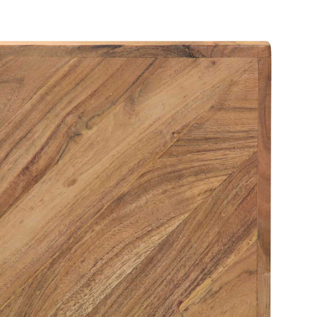 Stolić za kavu od masivnog bagremovog drva 110 x 110 x 36 cm