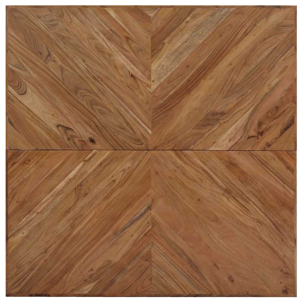 Stolić za kavu od masivnog bagremovog drva 110 x 110 x 36 cm