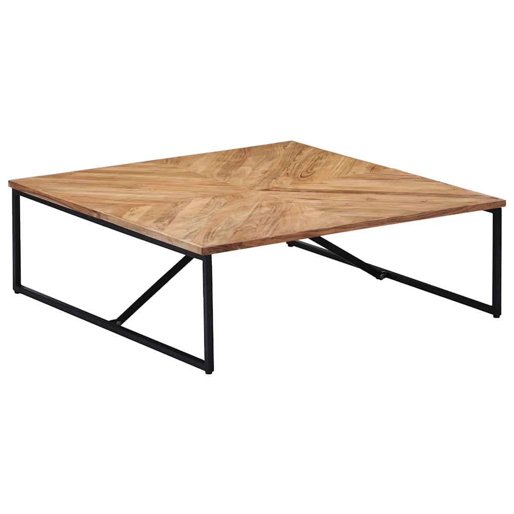 Stolić za kavu od masivnog bagremovog drva 110 x 110 x 36 cm