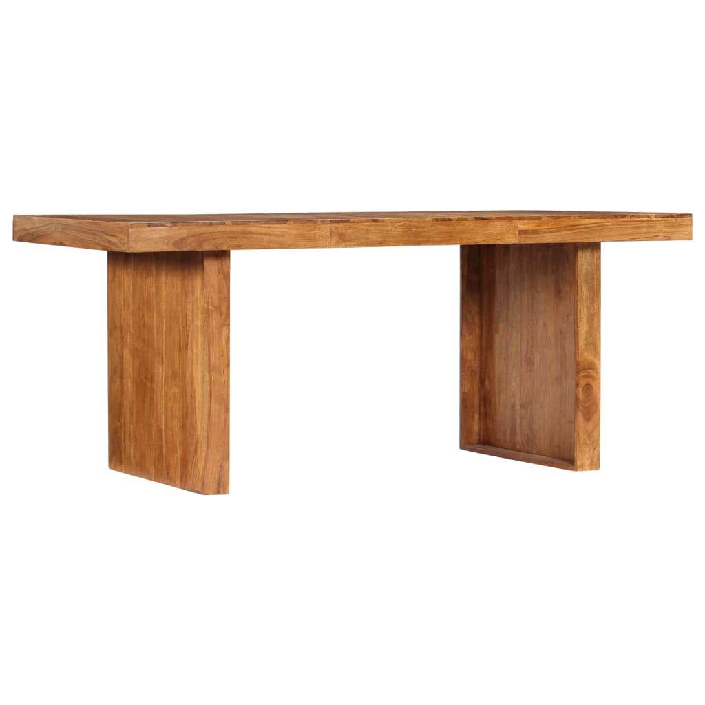 Blagovaonski stol 180 x 90 x 75 cm od masivnog bagremovog drva