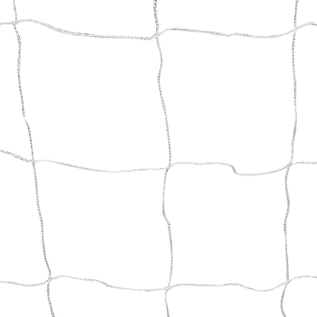 Mreže za nogometni gol čelične 2 kom 240 x 90 x 150 cm