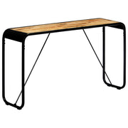 Konzolni stol 140 x 35 x 76 cm od grubog masivnog drva manga