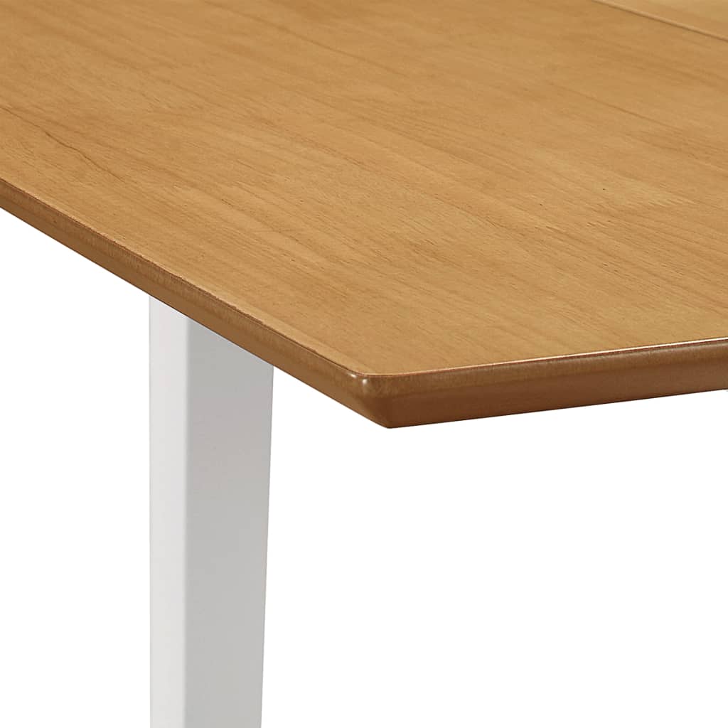 Produživi blagovaonski stol bijeli (80 - 120) x 80 x 74 cm MDF
