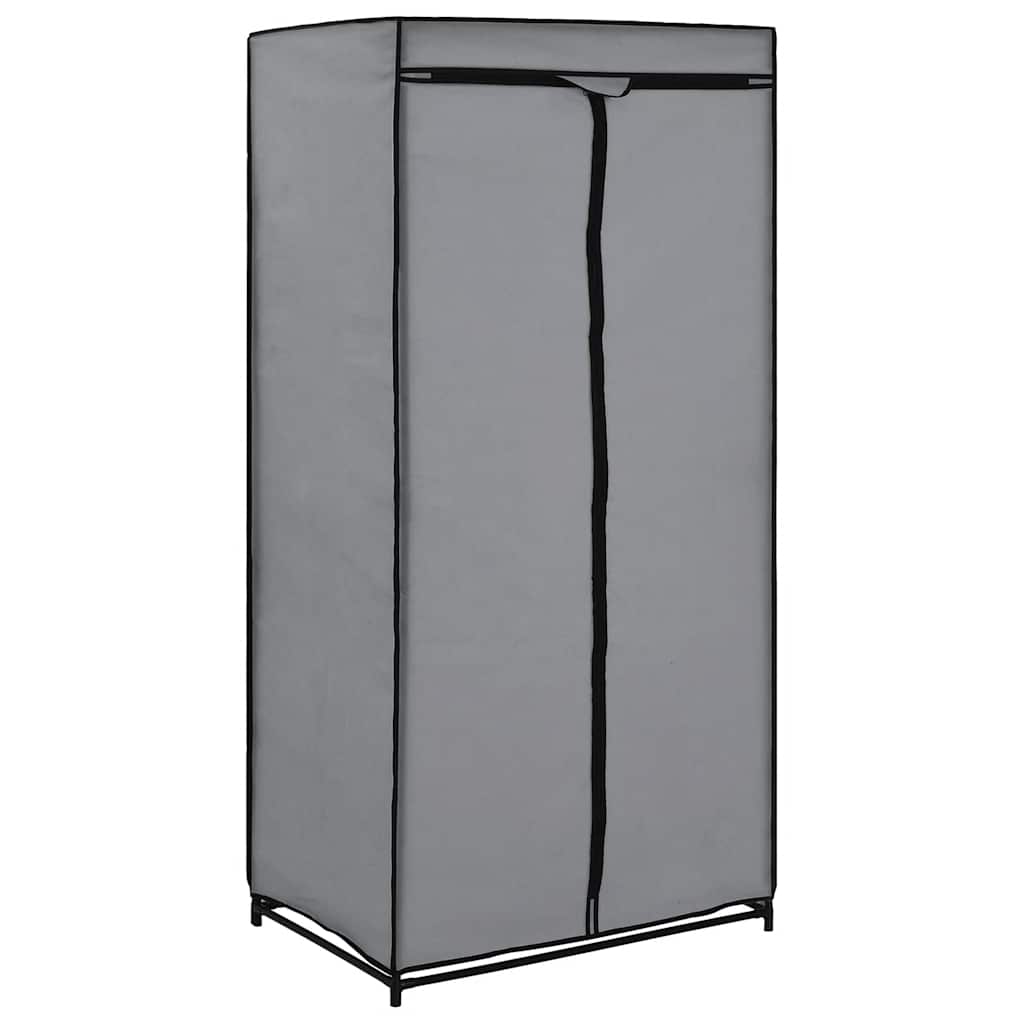 Ormari 2 kom sivi 75 x 50 x 160 cm