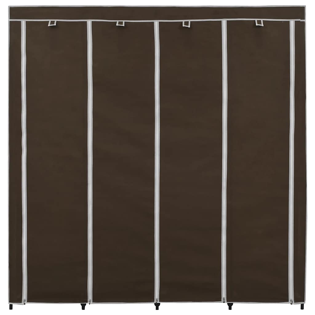 Ormar s 4 odjeljka smeđi 175 x 45 x 170 cm