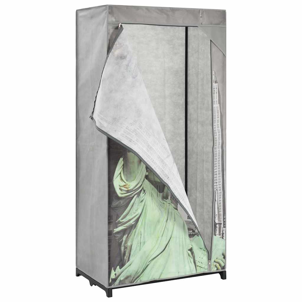 Ormar New York 75 x 45 x 160 cm od tkanine