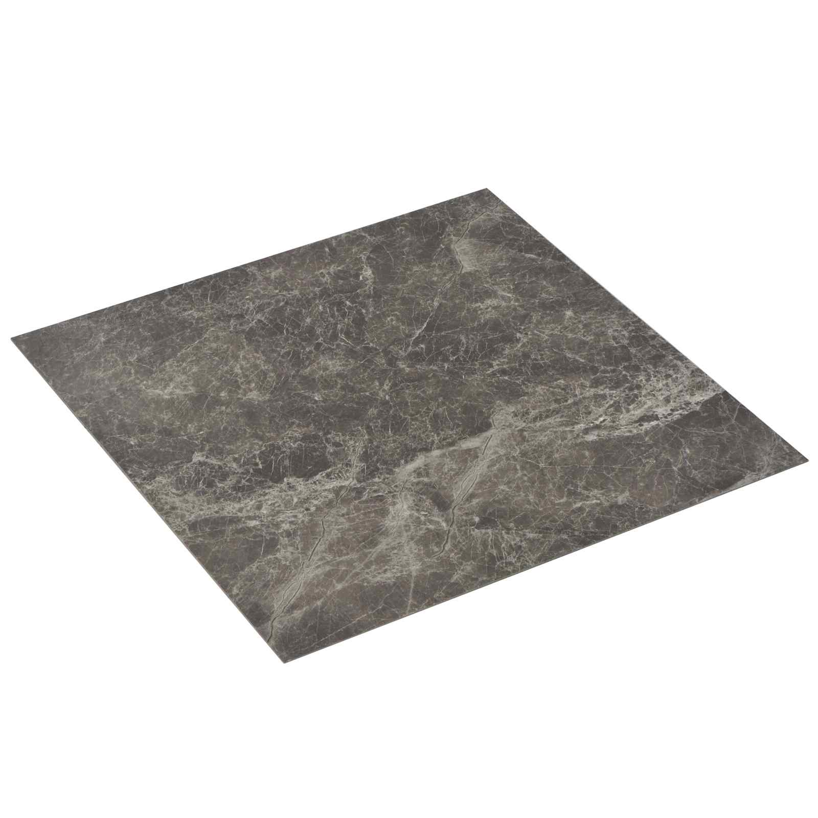 Podne daske 55 pcs Crna 5,11 m² PVC