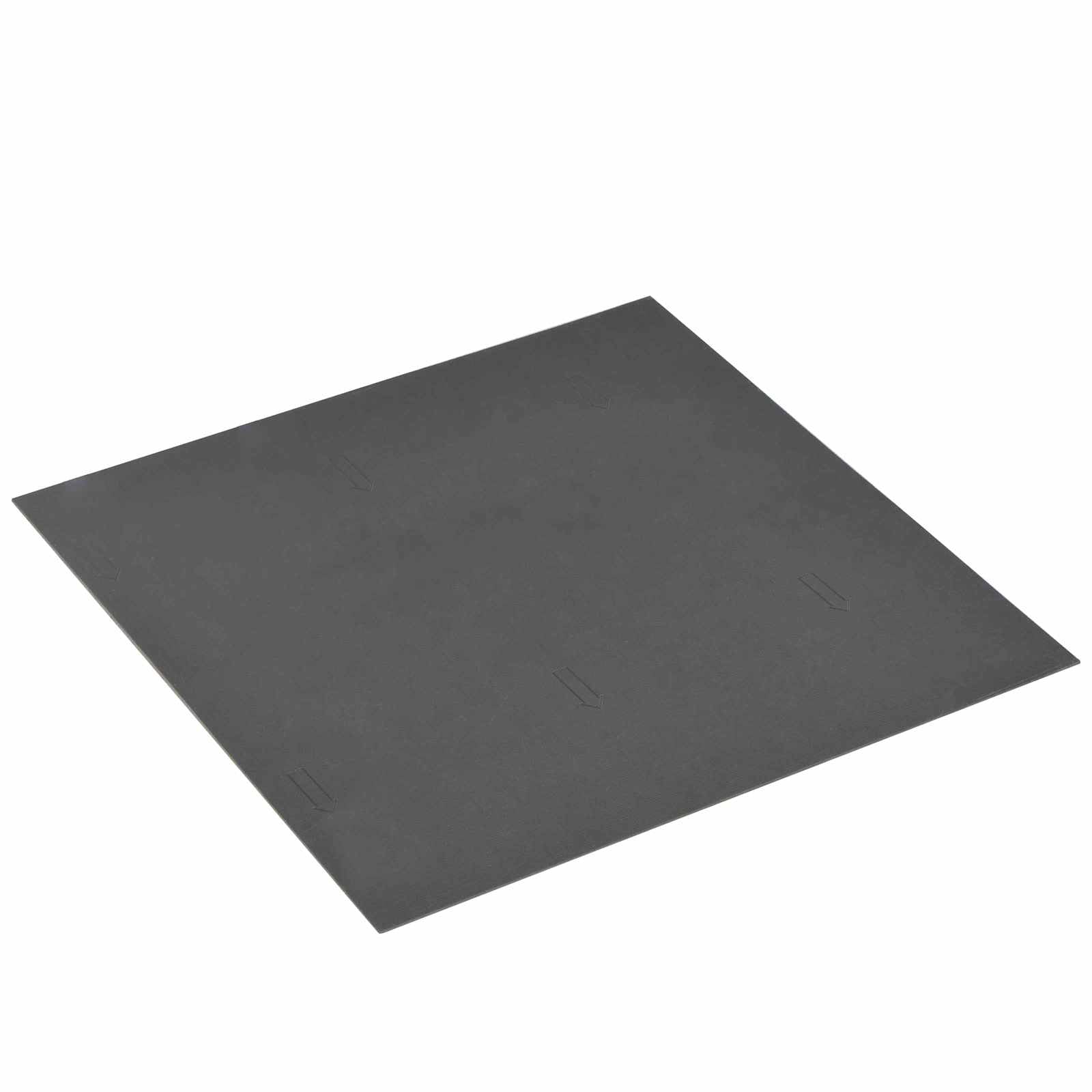 Podne daske 55 pcs Crna 5,11 m² PVC