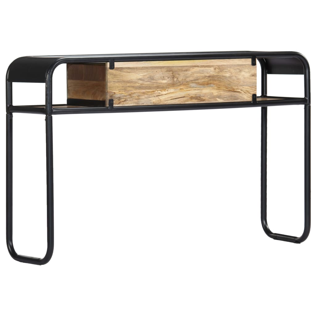 Konzolni stol od masivnog obnovljenog drva 118 x 30 x 75 cm