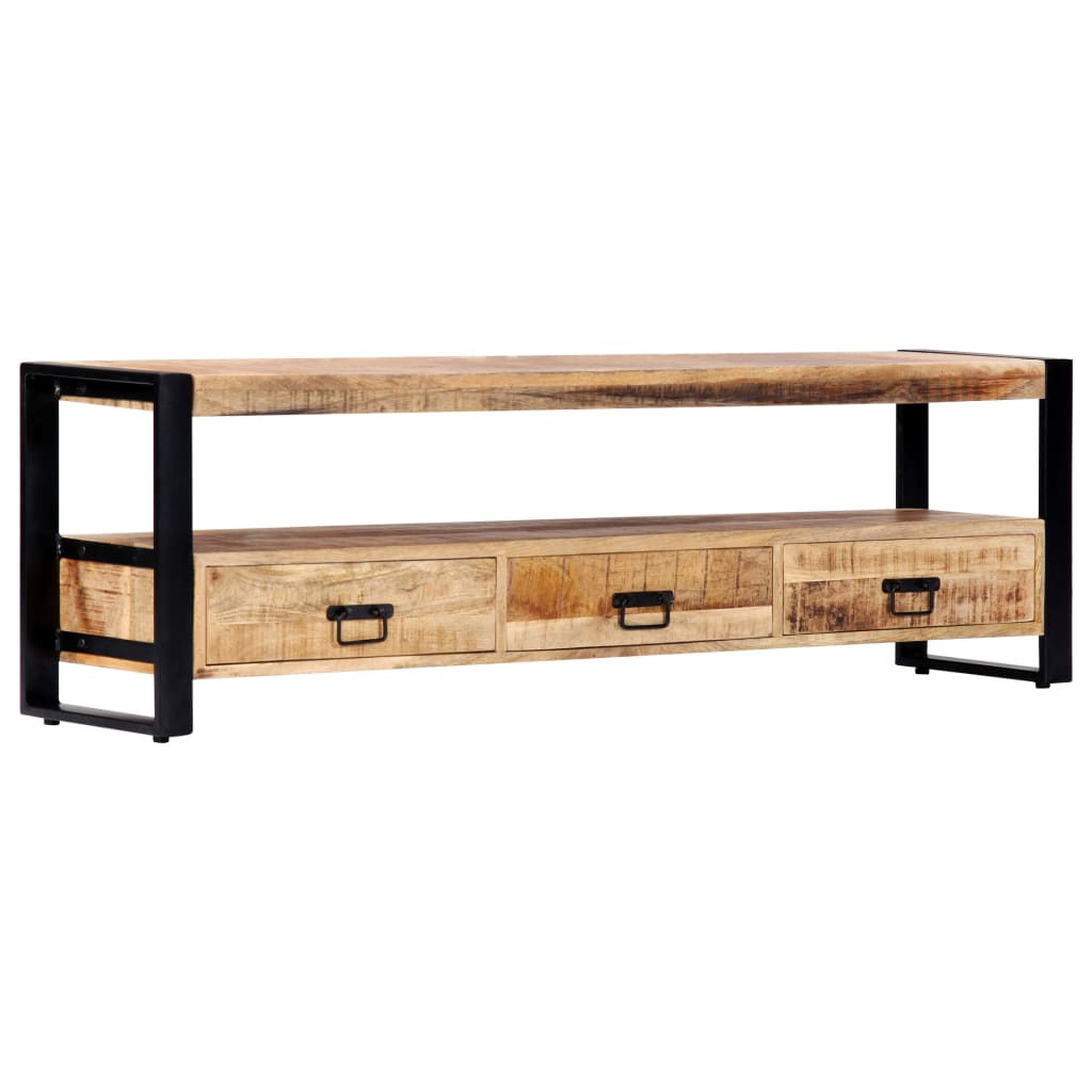 TV ormarić od masivnog drva manga 150 x 30 x 45 cm