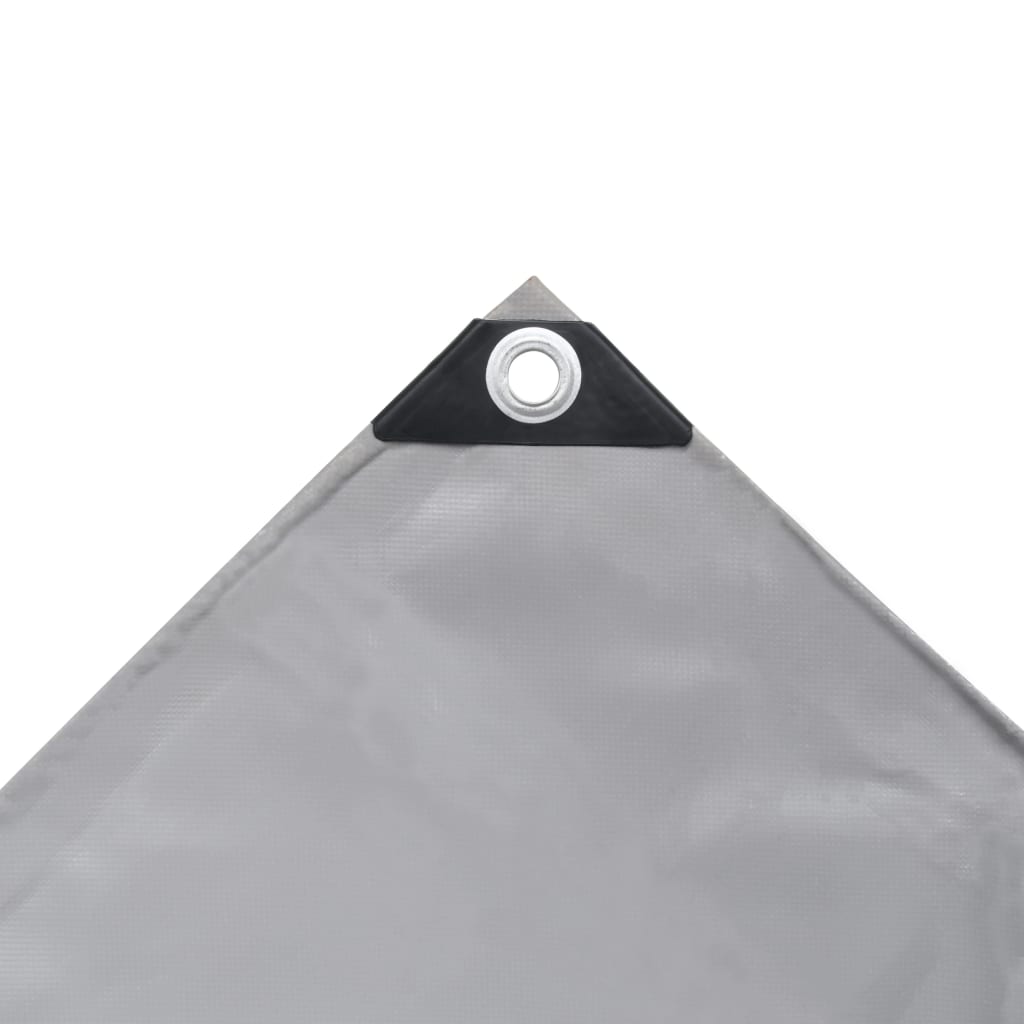 Cerada 650 g/m² 3,5 x 5 m siva