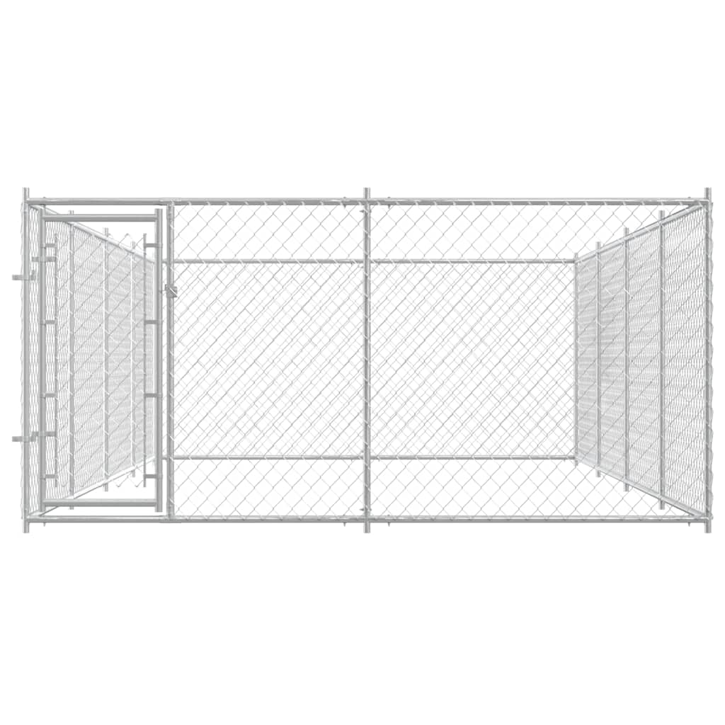 Vanjski kavez za pse 7,6 x 3,8 x 1,9 m