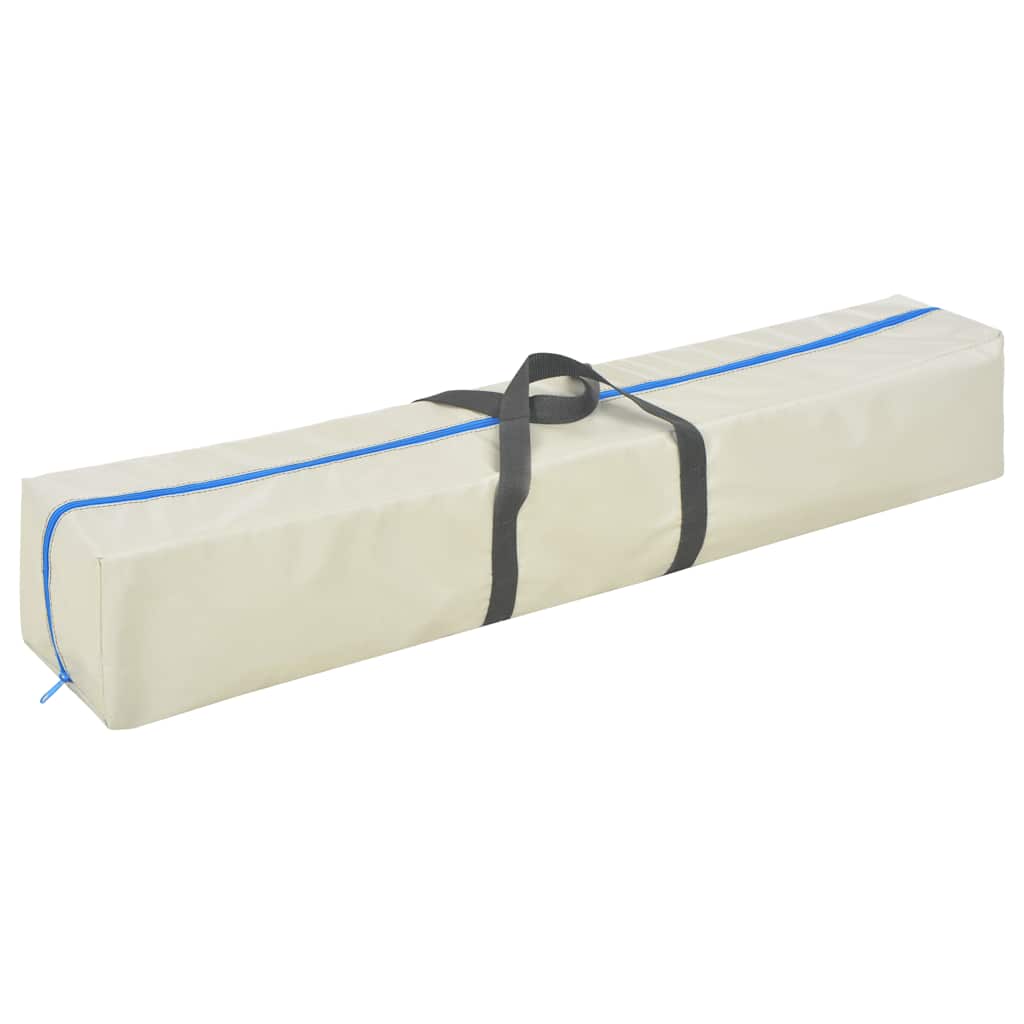 Strunjača na napuhavanje s crpkom 300 x 100 x 10 cm PVC zelena
