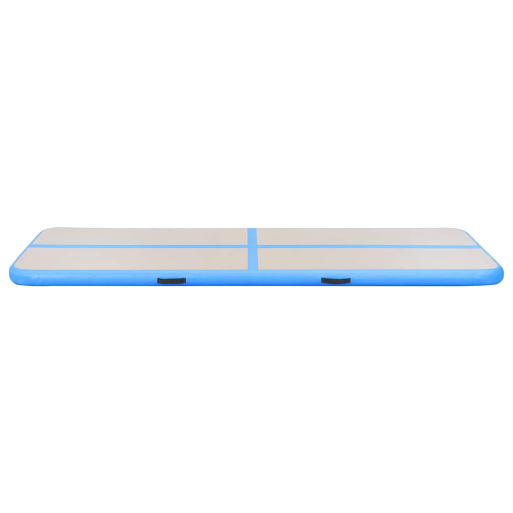 Strunjača na napuhavanje s crpkom 500 x 100 x 10 cm PVC plava