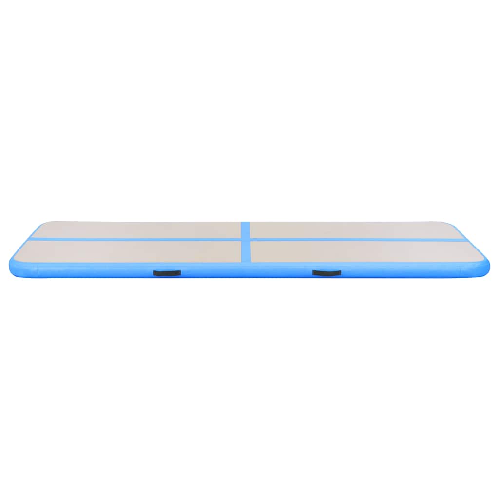 Strunjača na napuhavanje s crpkom 700 x 100 x 10 cm PVC plava