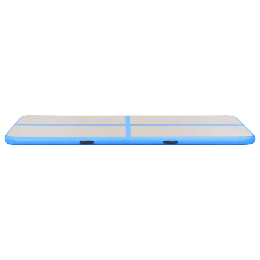 Strunjača na napuhavanje s crpkom 800 x 100 x 10 cm PVC plava