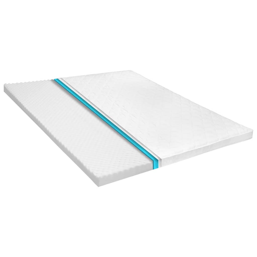 Nadmadrac 140 x 200 cm od hladne pjene jajastog profila 6 cm