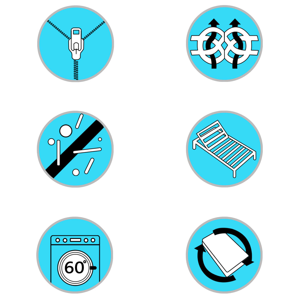 Nadmadrac 140 x 200 cm od visco memorijske pjene 6 cm