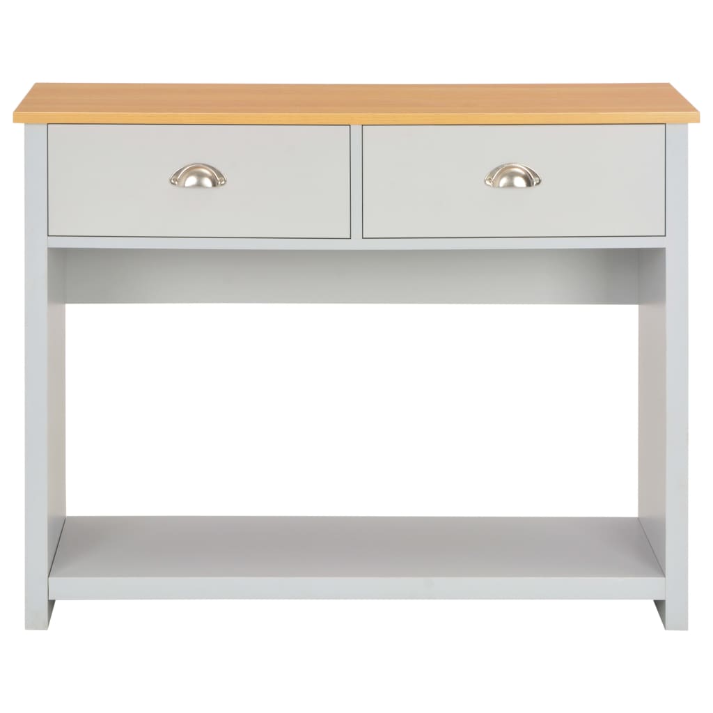Konzolni stol sivi 97 x 35 x 76 cm