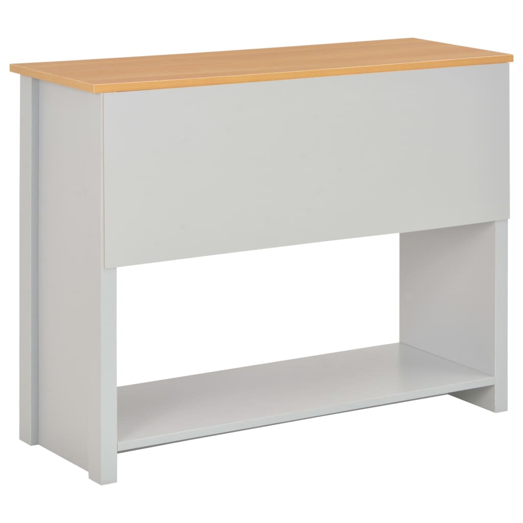 Konzolni stol sivi 97 x 35 x 76 cm