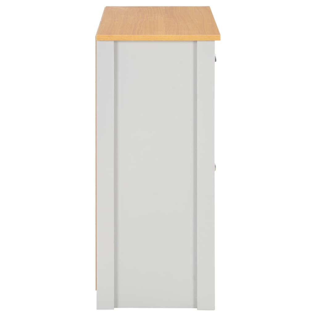 Komoda siva 79 x 35 x 81 cm