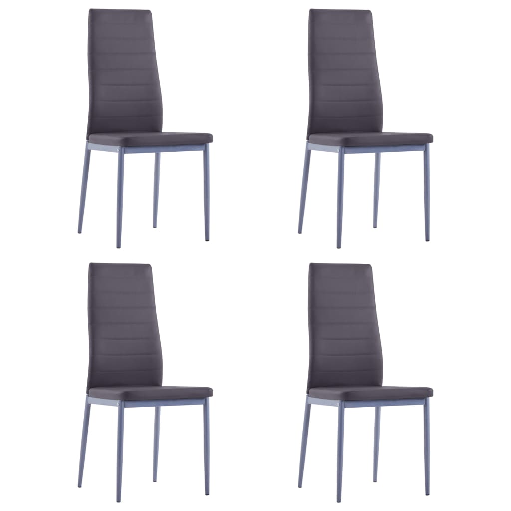 Petodijelni blagovaonski set sivi