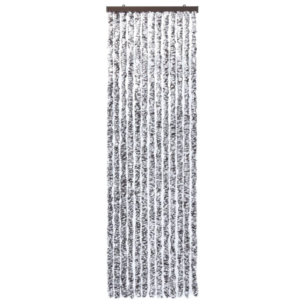 Zastor protiv insekata smeđi-bež 56 x 185 cm šenil