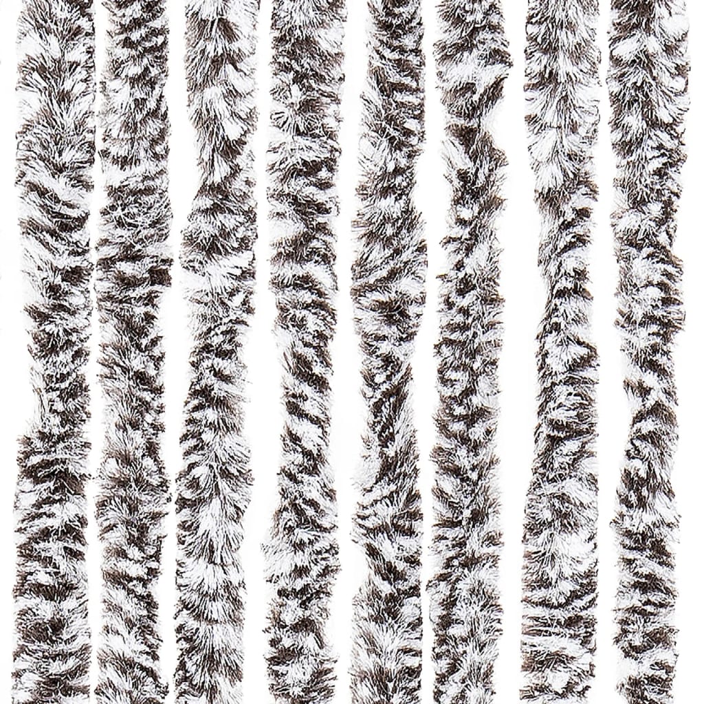 Zastor protiv insekata smeđi-bež 100 x 220 cm šenil