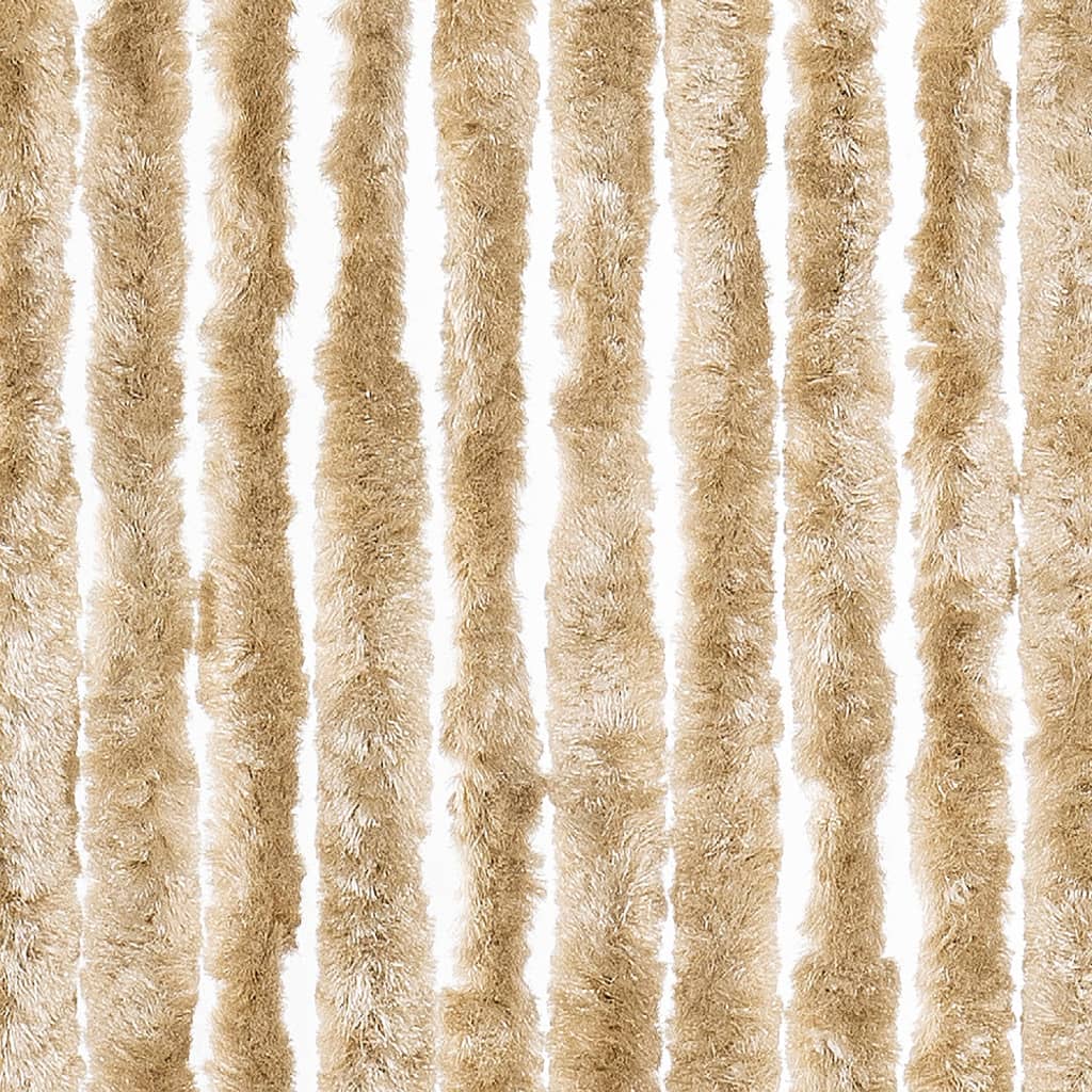 Zastor protiv insekata bež 100 x 220 cm šenil