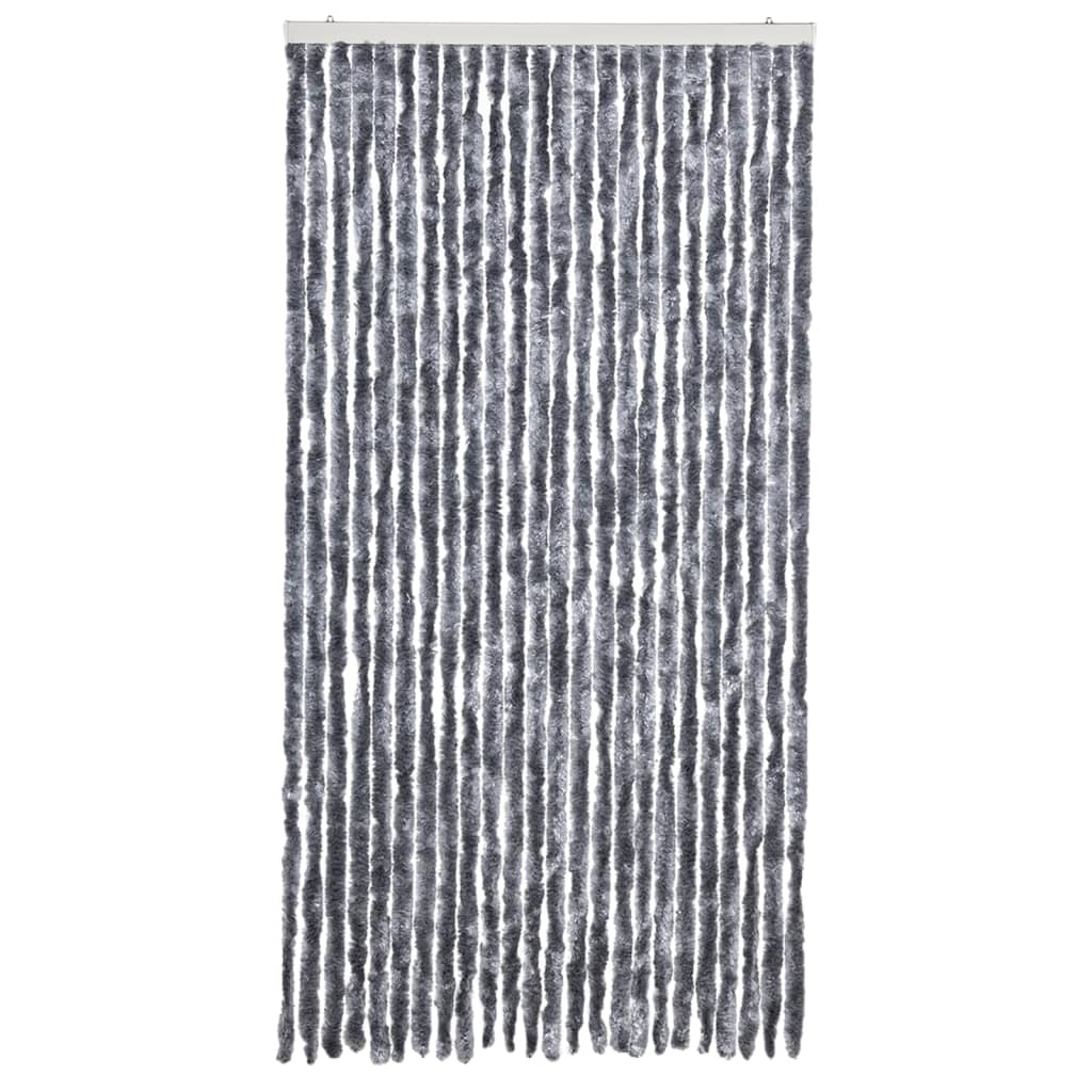 Zastor protiv insekata srebrni 100 x 220 cm šenil
