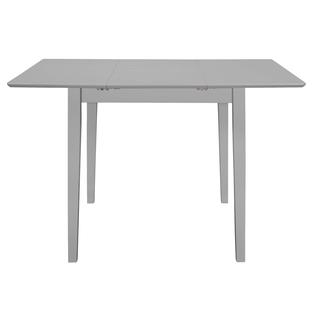 3-dijelni blagovaonski set od MDF-a sivi