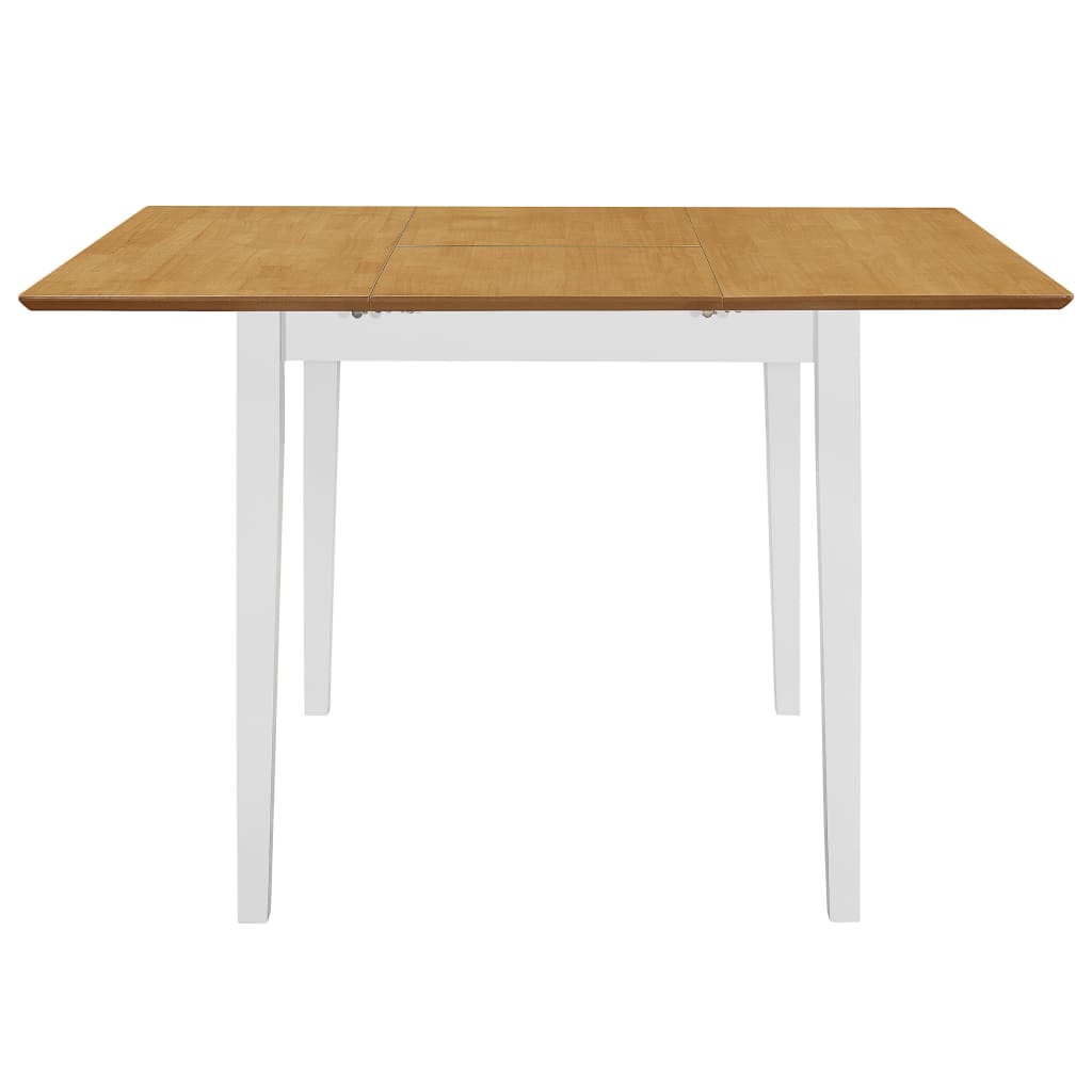 276408  3 Piece Dining Set MDF White (247625+247634)